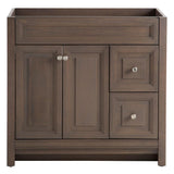 Brinkhill 36 in. W x 34 in. H x 22 in. D Bath Vanity Cabinet Only in Flagstone - Super Arbor