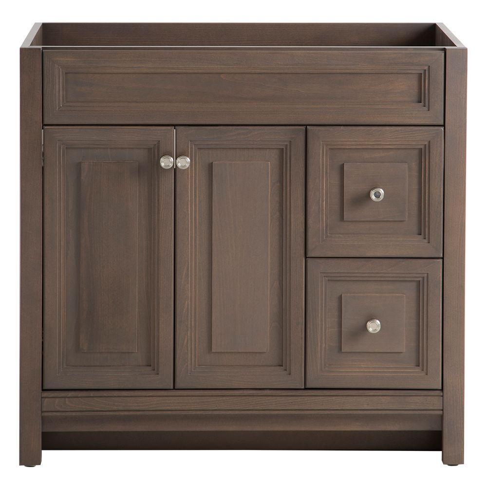 Brinkhill 48 in. W x 34 in. H x 22 in. D Bath Vanity Cabinet Only in Cream - Super Arbor