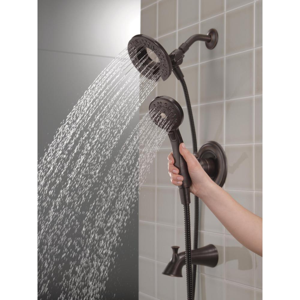 Chamberlain In2ition Single-Handle 4-Spray Tub and Shower Faucet in Venetian Bronze (Valve Included) - Super Arbor