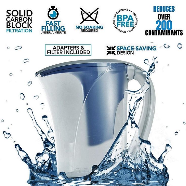9-Cup Capacity Advanced Filter Water Pitcher