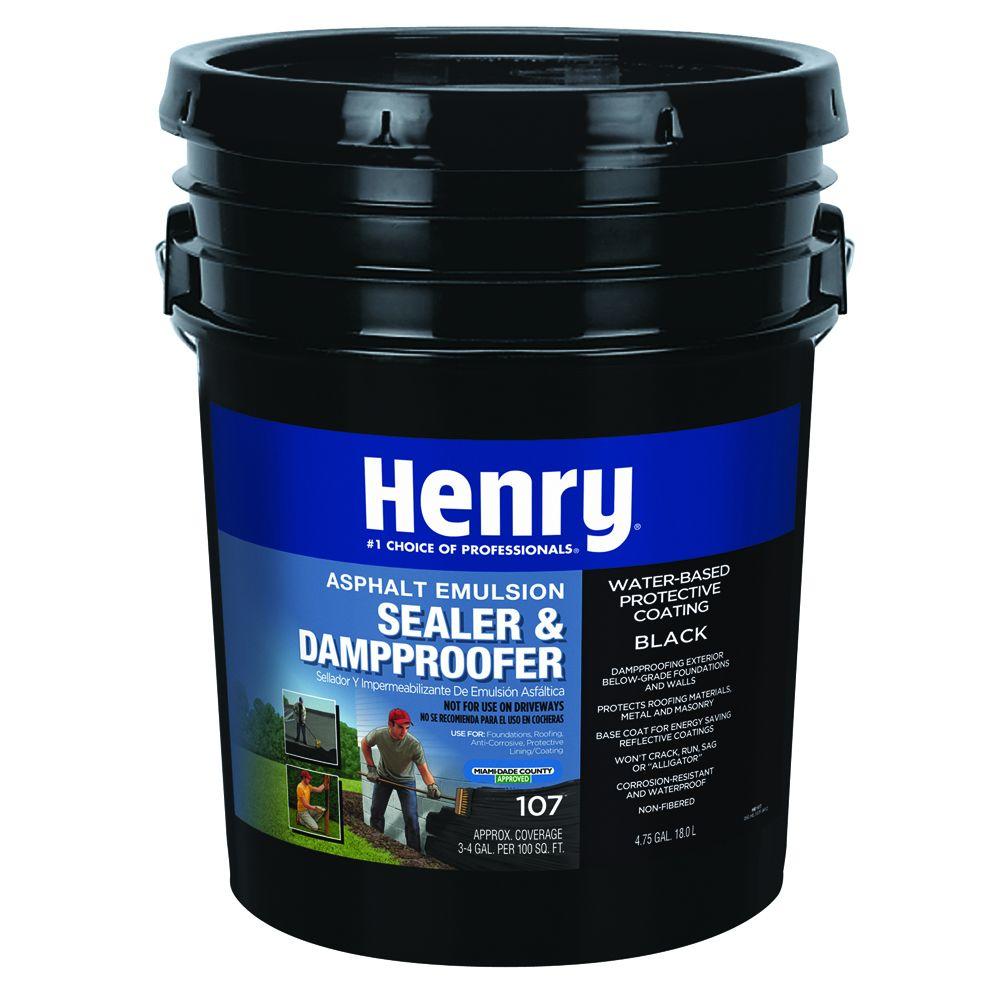4.75 Gal. Asphalt Emulsion Sealer and Dampproofer Roof Coating - Super Arbor