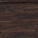 Aged Walnut 0.75 in. T x 2.75 in. W x 94 in. L Luxury Vinyl Flush Stairnose Molding