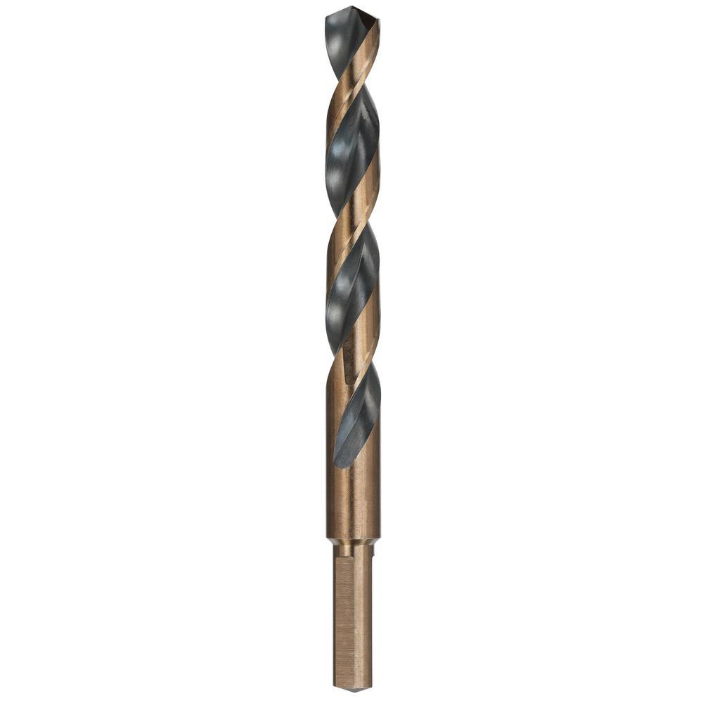 1/2 in. Black and Gold Split Point Drill Bit - Super Arbor