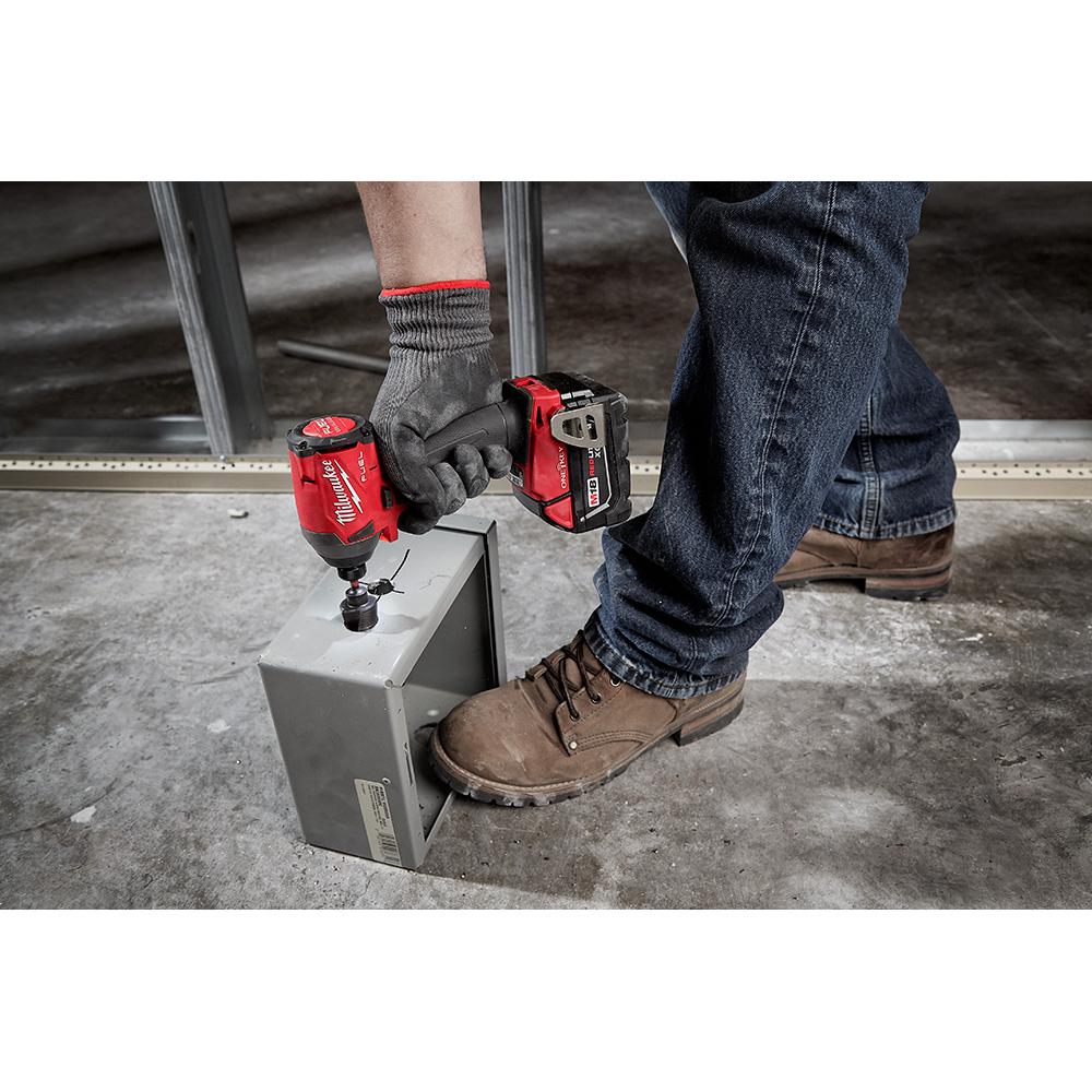 M18 FUEL ONE-KEY 18-Volt Lithium-Ion Brushless Cordless 1/4 in. Hex Impact Driver Kit W/ (2) 2.0Ah Batteries, Hard Case - Super Arbor