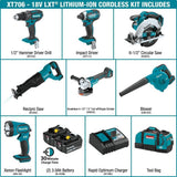 18-Volt LXT Lithium-Ion Cordless Combo Kit (7-Piece) - Super Arbor