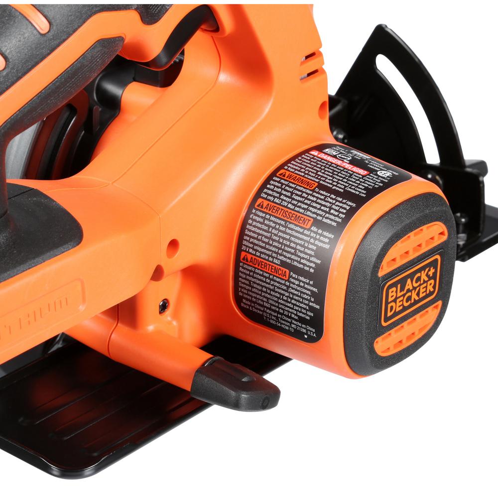 20-Volt MAX Lithium-Ion Cordless 5-1/2 in. Circular Saw (Tool-Only) - Super Arbor