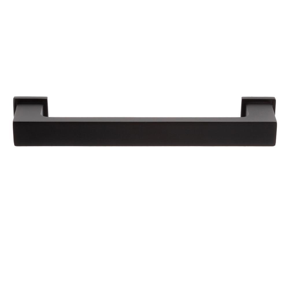 Chelsey 4 in. Matte Black Drawer Pull - Super Arbor