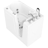 HD Series 46 in. Right Drain Quick Fill Walk-In Whirlpool Bath Tub with Powered Fast Drain in White - Super Arbor