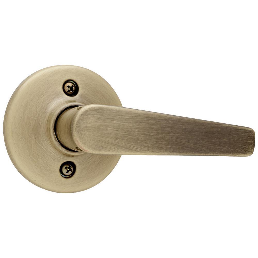Delta Satin Chrome Passage Hall/Closet Door Lever - Super Arbor