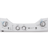 GE White Laundry Center with 2.3 cu. ft. Washer and 4.4 cu. ft. 240-Volt Vented Electric Dryer, GUD24ESSMWW