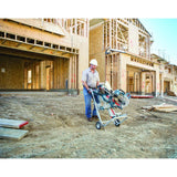 Portable Folding Gravity Rise Miter Saw Stand with Wheels - Super Arbor