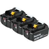 Makita 18V LXT Lithium‑Ion 3.0Ah Battery (3‑Pack)