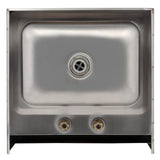 14 x 10 x 5 Handsink With Deck Faucet End Splash Left And Right