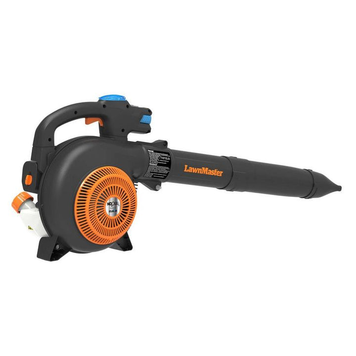 Lawnmaster NO-PULL 200 MPH 370 CFM 26cc Gas with Electronic Start Handheld Leaf Blower