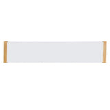 Commercial Electric 48 in. x 10 in. 4200 Lumens Light Oak Wood Painted End Caps Integrated LED Panel Light Selectable CCT Kitchen Lighting