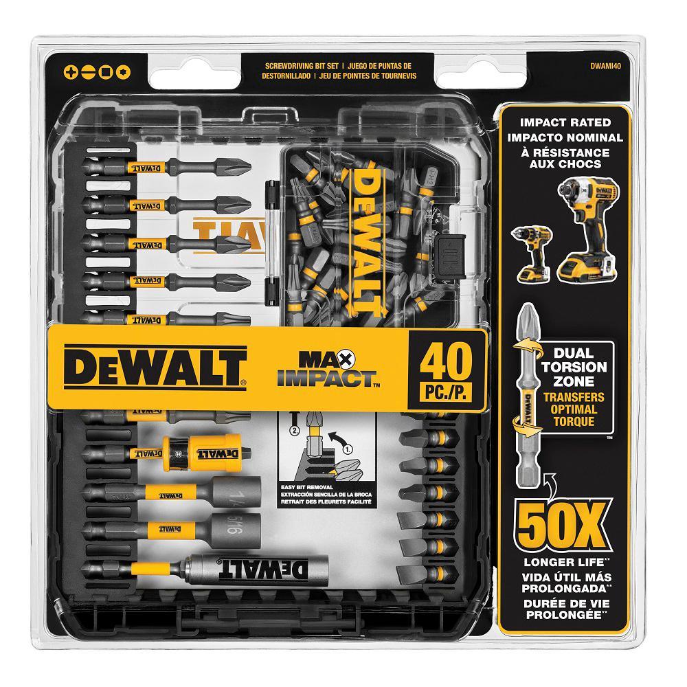 MAX IMPACT  Screwdriving Set (40-Piece) - Super Arbor