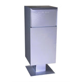 Deposit Vault with Pedestal in Black - Super Arbor