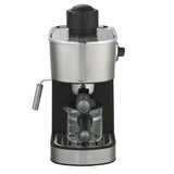 4-Cup 3.5 Bar Black Espresso Coffee Maker Machine
