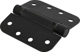 4 in. Oil-Rubbed Bronze 5/8 in. Radius Adjustable Spring Door Hinge
