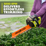 RYOBI ONE+ 22 in. 18-Volt Lithium-Ion Cordless Battery Hedge Trimmer (Tool Only)