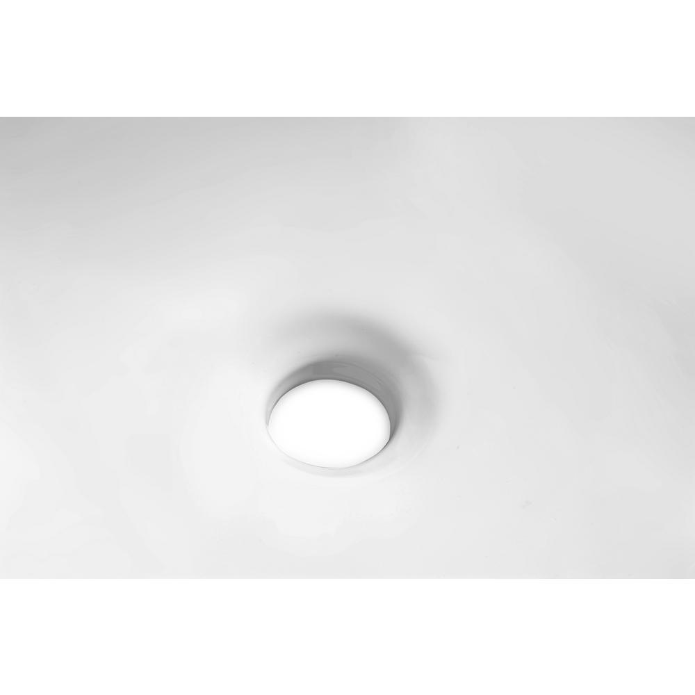 Deux Series Ceramic Vessel Sink in White - Super Arbor
