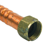 3/4 in. FIP/MIP x 3/4 in. FIP x 18 in. Copper Water Heater Connector (7/8 in. O.D.) - Super Arbor