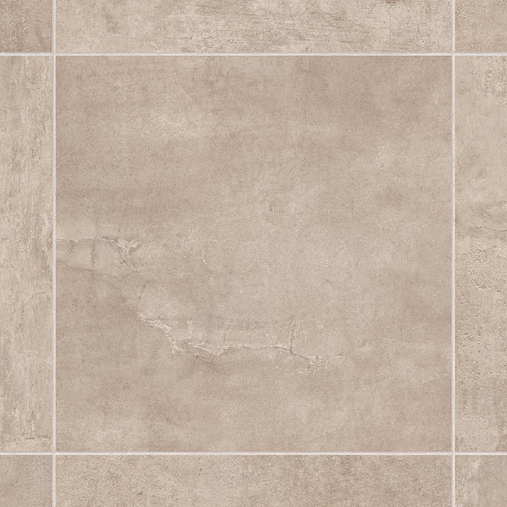 IVC Lonney Grey Residential Vinyl Sheet, Sold by 13.2 ft. Wide x Custom Length - Super Arbor