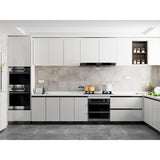 TrafficMASTER Telegrey Concrete 12 in. x 24 in. Luxury Vinyl Tile Peel And Stick Wall (18 sq. ft. / Case)