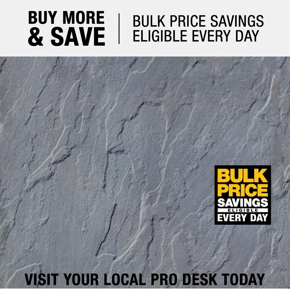 Patio-on-a-Pallet 18 in. x 18 in. Concrete Gray Traditional Yorkstone Paver (Pallet of 32-Pieces) - Super Arbor