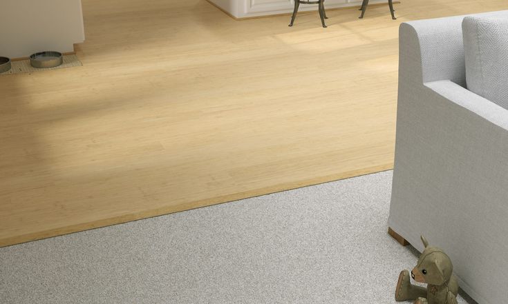 CALI Bamboo Natural 0.63-in T x 2-in W x 72-in L Solid Wood T-moulding