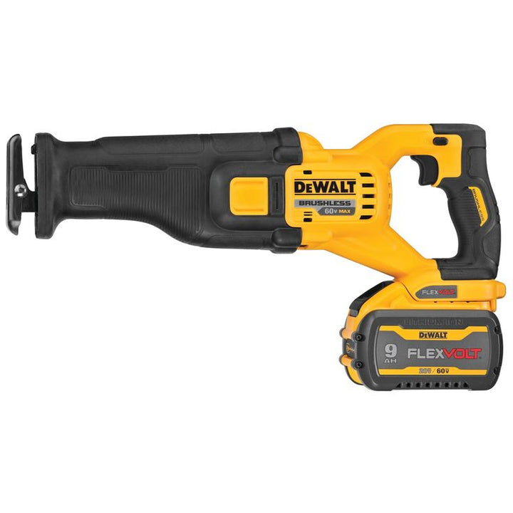 FLEXVOLT 60-Volt MAX Lithium-Ion Cordless Brushless Reciprocating Saw with (2) Batteries and Bonus 1/2 in. Impact Wrench