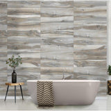 Florida Tile Home Collection Outer Banks Blue 8 in. x 36 in. Matte Porcelain Floor and Wall Tile (367.2 sq. ft. / Pallet)