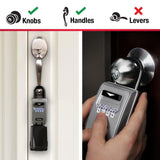SafeSpace Portable Light-Up Dial Lock Box with Removable Shackle - Super Arbor