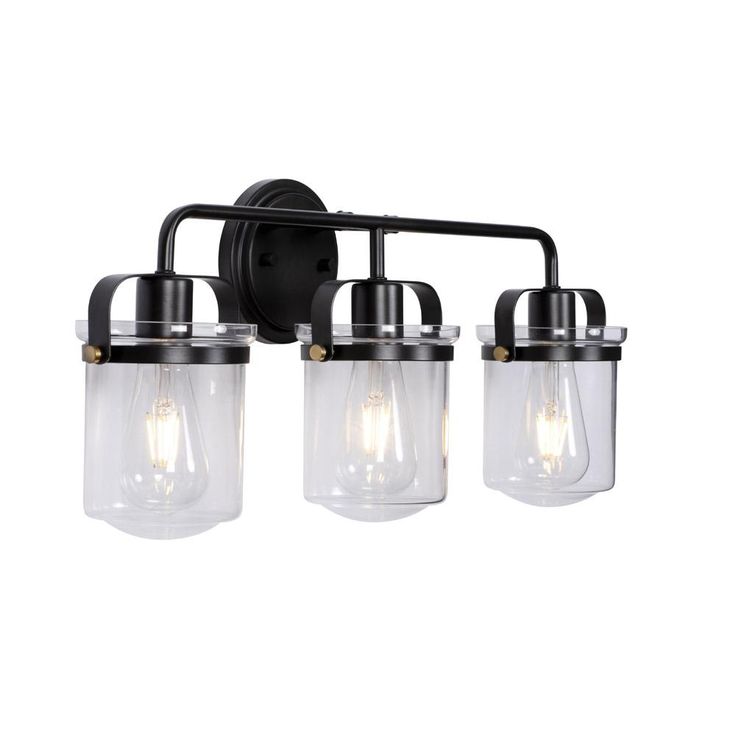 Jaxon 3-Light Oil Rubbed Bronze Interior Bar Bath Light