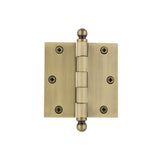 3.5 in. Ball Tip Residential Hinge with Square Corners in Oil-Rubbed Bronze - Super Arbor