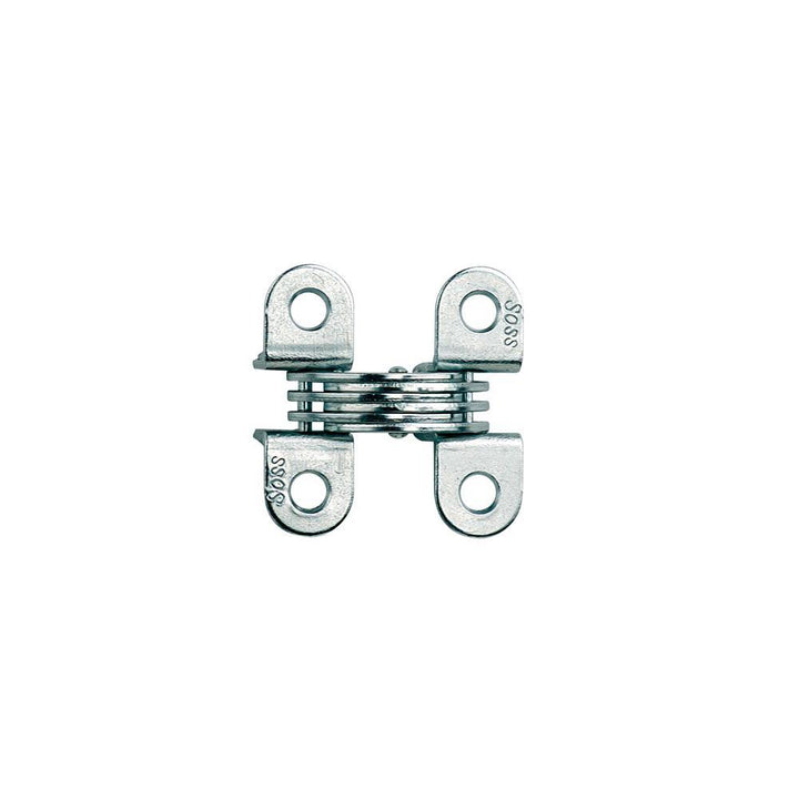 1/2 in. 1-33/64 in. Satin Chrome Invisible Hinge - Super Arbor