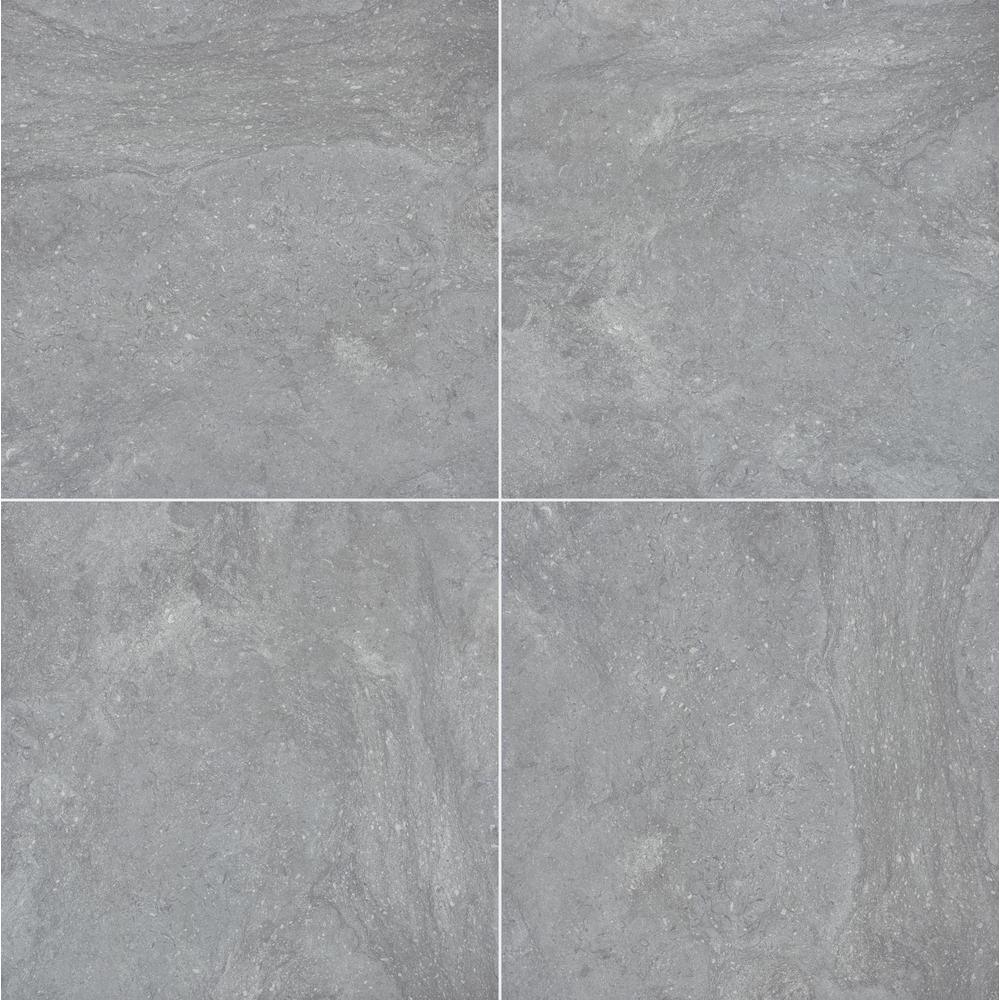 Vulkon Nero 24 in. x 24 in. Matte Porcelain Paver Tile (14 pieces / 56 sq. ft. / pallet) - Super Arbor