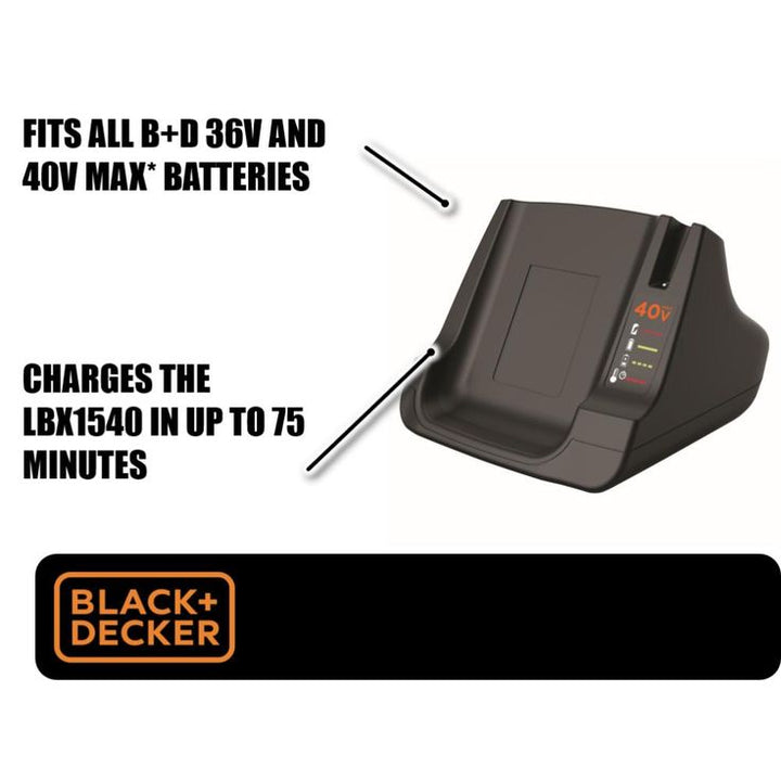 40-Volt Max Lithium Ion Battery Charger