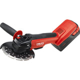 36-Volt Lithium-Ion Brushless Cordless 6 in. AG 600 Angle Grinder Tool Kit with Kwik Lock - Super Arbor
