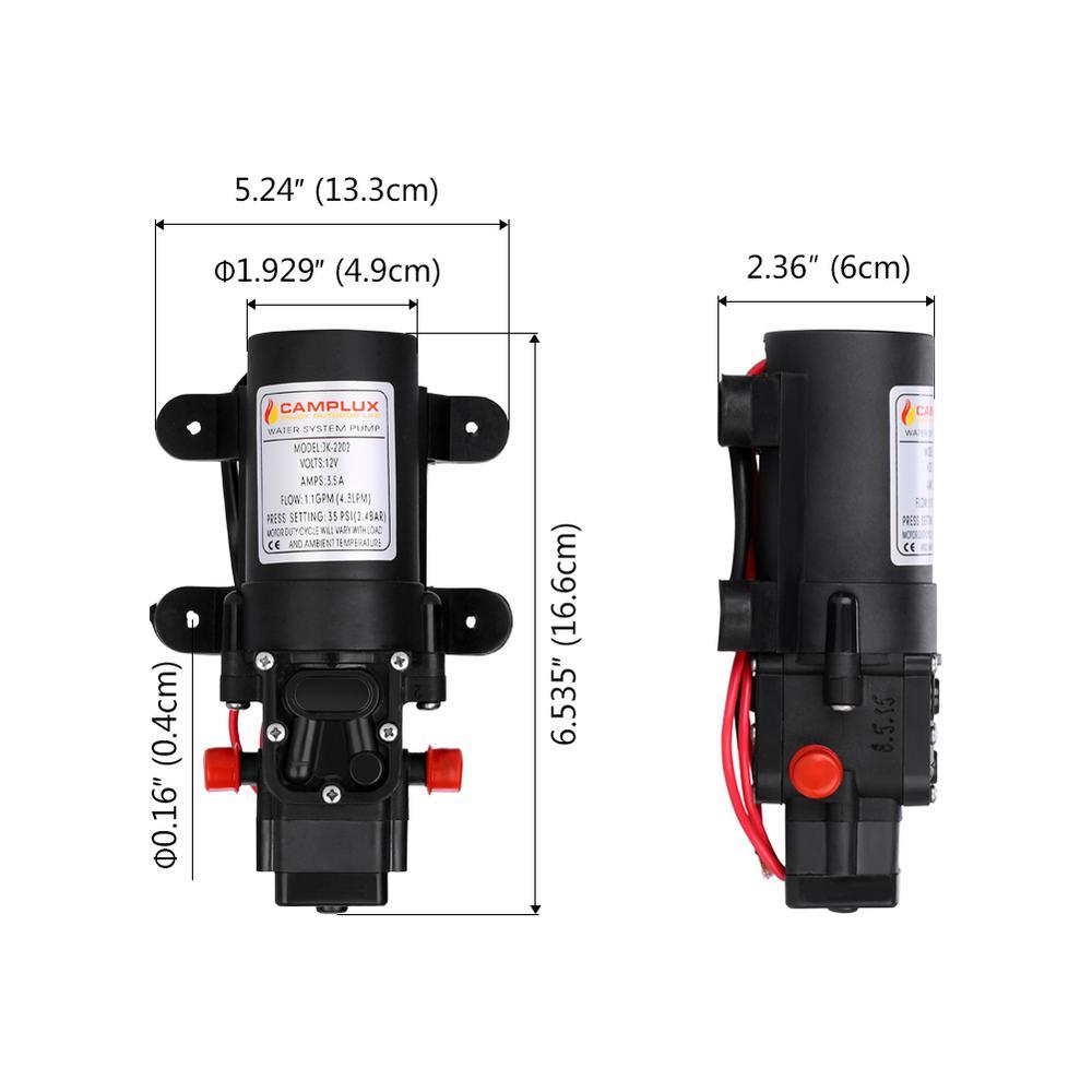 6L 1.58 GPM Outdoor Portable Propane Gas Tankless Water Heater with 1.2 GPM Water Pump - Super Arbor