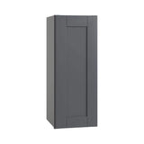 Home Decorators Collection Washington 9 in. W x 12 in. D x 36 in. H Assembled Plywood Wall Kitchen Cabinet in Valiant Onyx with Soft Close Door