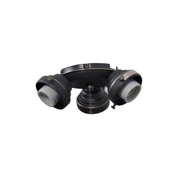 Sinclair 44 in. Oil Rubbed Bronze Ceiling Fan Replacement Light Kit