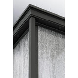Endicott Collection 1-Light Outdoor Black Post Lamp