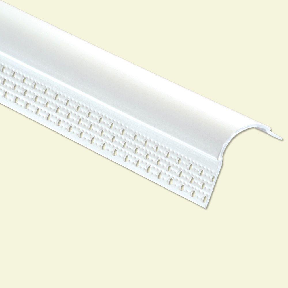 8 ft. x 3/4 in. Vinyl Bullnose Kerf (35-Pack) - Super Arbor