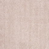 Safavieh Solo Shag 7 ft. Round Indoor Area Rug in Ivory, Solid Plush