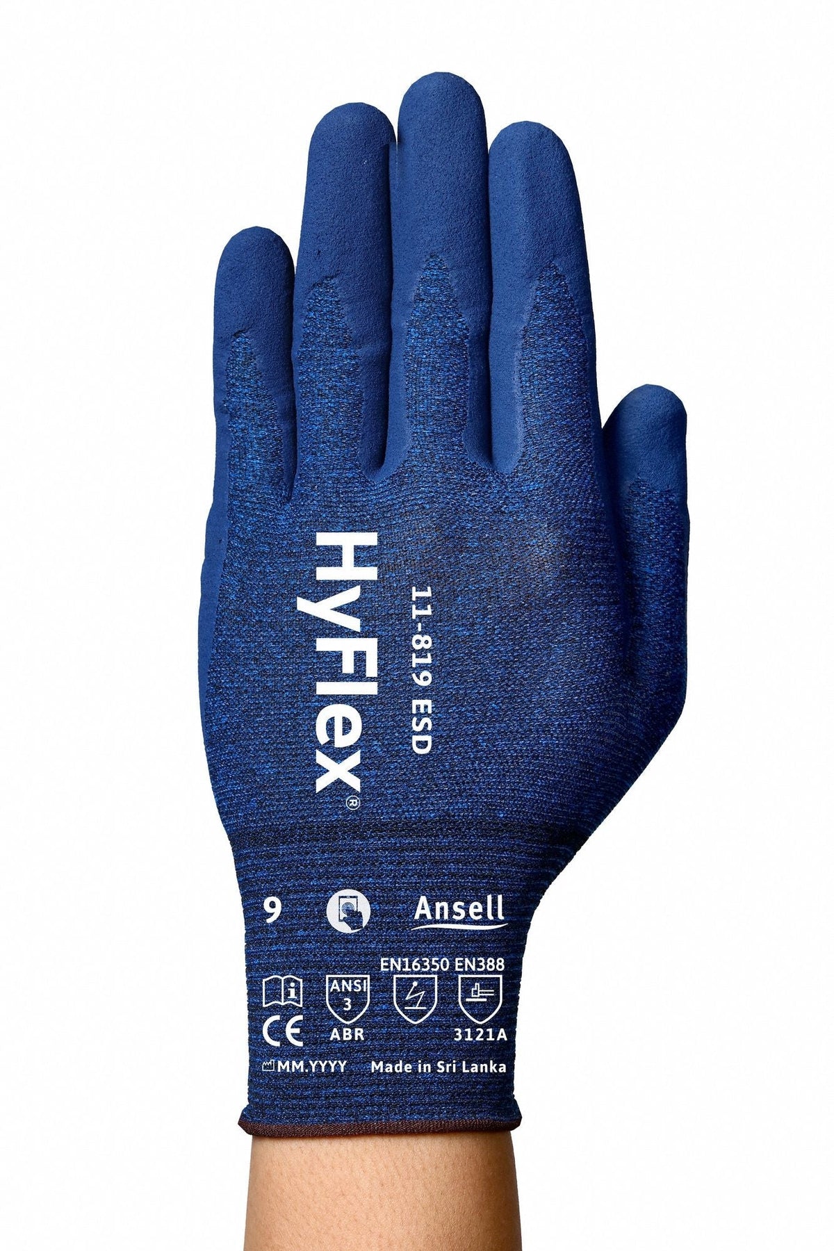 HYFLEX HyFlex 11-819 Light Duty Multi-Purpose Gloves with Fortix Foam Nitrile