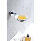 ANZZI Caster Series Soap Dish in Polished Chrome