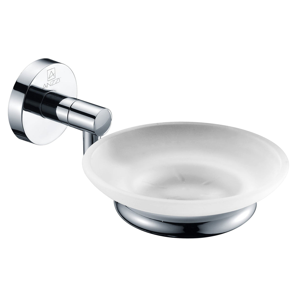 ANZZI Caster Series Soap Dish in Polished Chrome