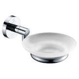 ANZZI Caster Series Soap Dish in Polished Chrome