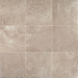 American Olean Abound 8-Pack Parchment 12-in x 24-in Matte Ceramic Stone Look Floor and Wall Tile